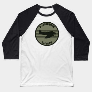 A-1 Skyraider Vietnam Baseball T-Shirt